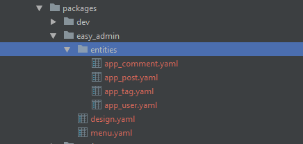 Generator tree file