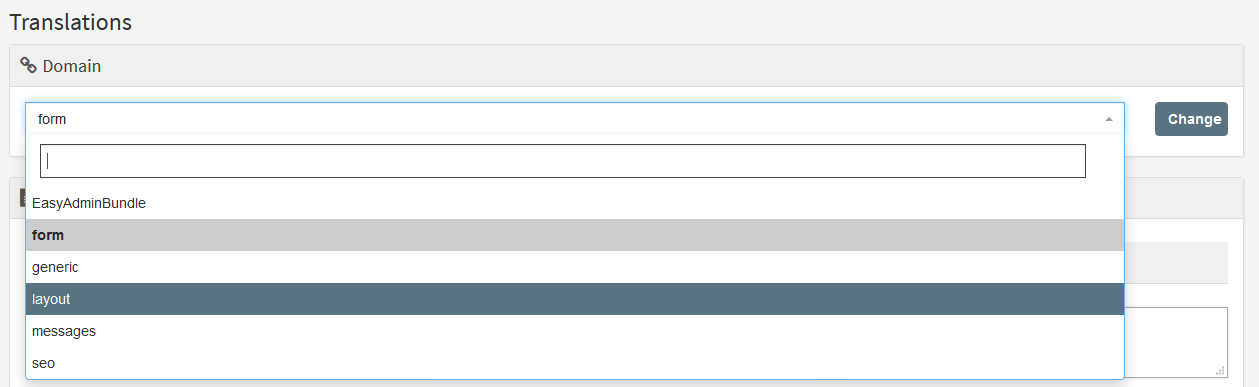 Translations Domains